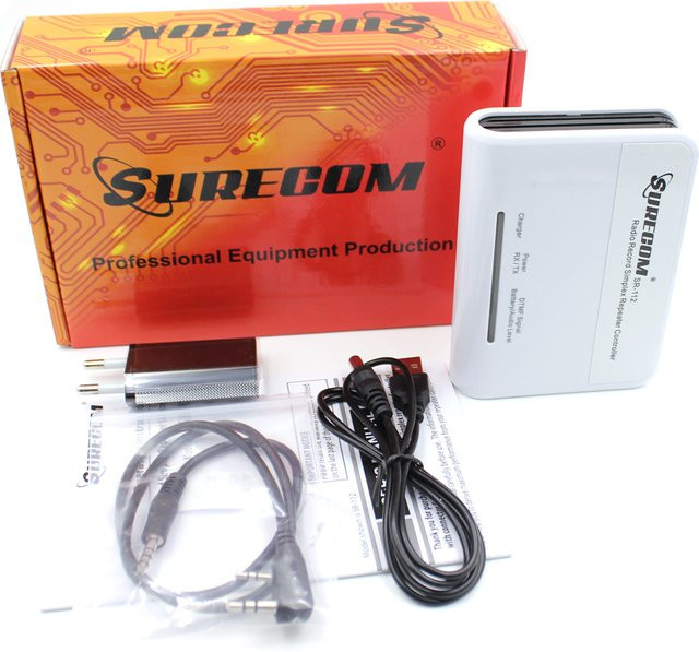 SURECOM SR-112 Controller Cross Band Duplex Repeater für Baofeng UV-5R UV-3R PLUS UV-5RA Zweiwegradio mit K1 Stecker in Weiß - Bild 1
