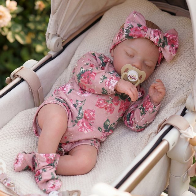 BABESIDE Reborn-Babypuppe, 50cm, bewegliche Gliedmaßen, ab 14 Jahren - Bild 1
