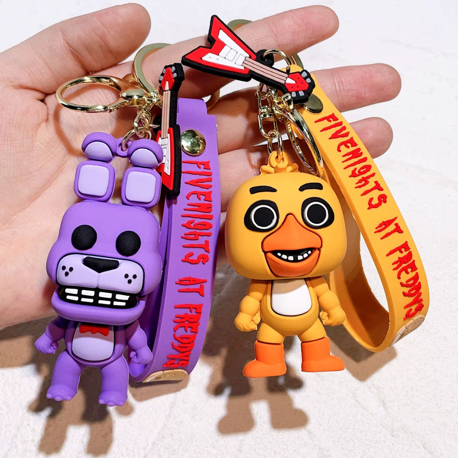 Bandai Five Nights at Freddy's Puppen-Schlüsselanhänger, Zubehör - Bild 2