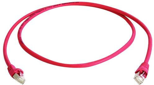 Telegärtner RJ45 Patchkabel CAT 5e F/UTP Ethernet LAN in Rot, Länge: 20,0 m - Bild 1
