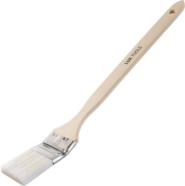 LUX-TOOLS PRO Eckenpinsel 50 mm in Braun und Multicolour - Bild 1