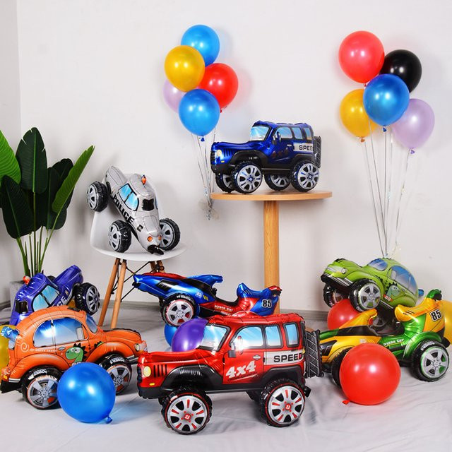 Hot Wheels 3D-Puzzle Rennauto aus Aluminiumfolie als sportliche Tischdekoration in Gelb und Multicolour - Bild 1