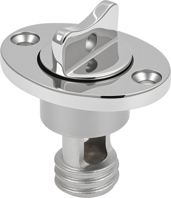 Faymizsa Ablaufstecker aus 316 Edelstahl für Marine-Anwendungen, 1 Zoll - Bild 1