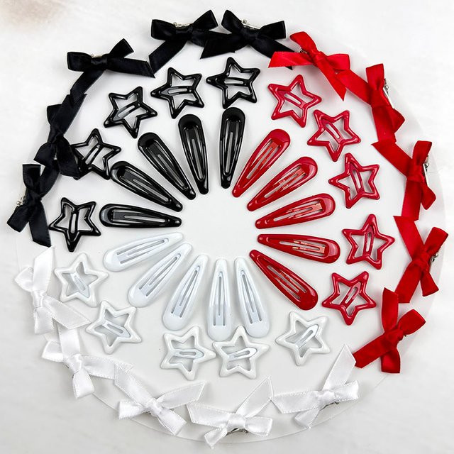 Lily Wang Haar Clips, Star Bow Waterdrop, Damen - Bild 1