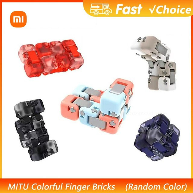 Xiaomi Mitu Spinner Bunte Bausteine Dekompression Spielzeug aus Kunststoff in Mehrfarbig - Bild 1