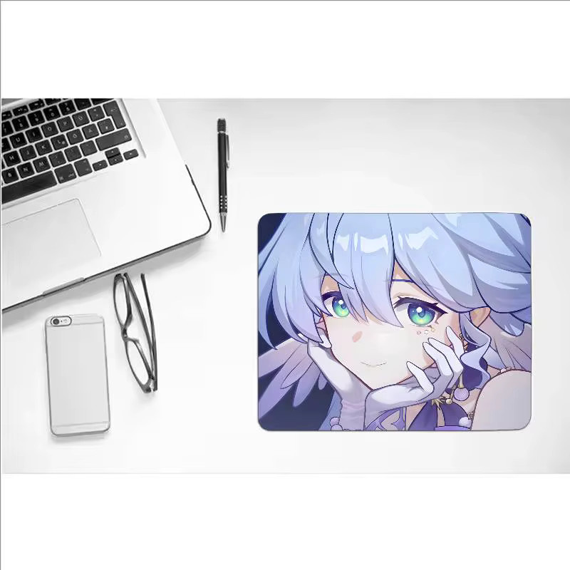 Moetch Honkai Star Rail Robin Mousepad Rutschfestes Schreibtischpad in Multicolour - Bild 4