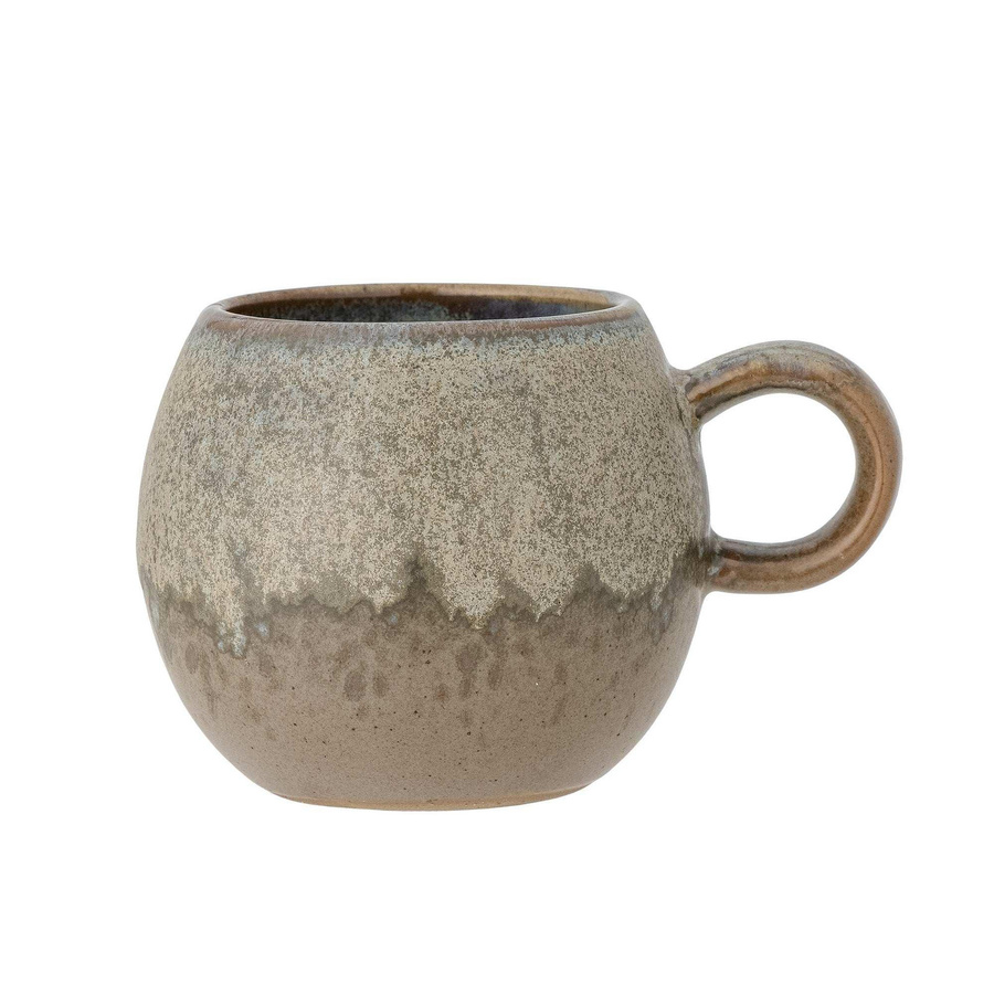 Bloomingville Becher Paula aus Steingut in Braun, 275 ml - Bild 1