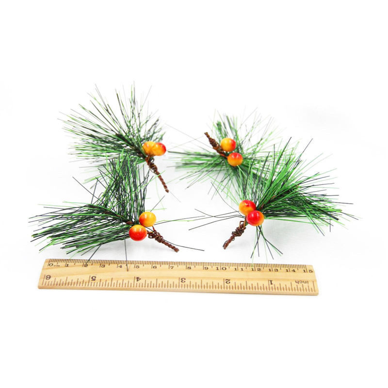 Neoglint Hängender Weihnachtskranz aus künstlicher Kiefer in Grün zur Dekoration für Weihnachten, Hochzeit und Geburtstag - Bild 1