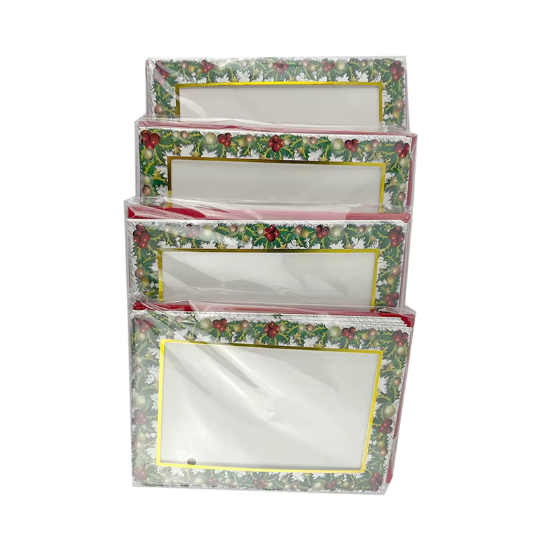 Fotorahmenkarten mit roten Umschlägen für Hochzeiten, Weihnachten und Feiertage, Rechteckig, B/H: 10 x 15 cm - Bild 3