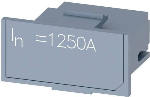 Siemens Bemessungsstrommodul 3VW9011-0AA58 in Grau - Bild 1
