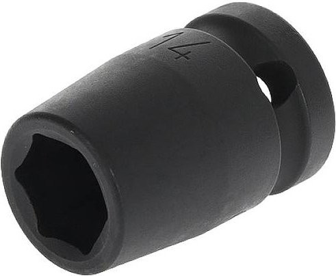 Gedore Kraftschraubersteckschlüsseleinsatz K 19 1/2 Zoll SW 14mm L 38mm in Schwarz - Bild 1