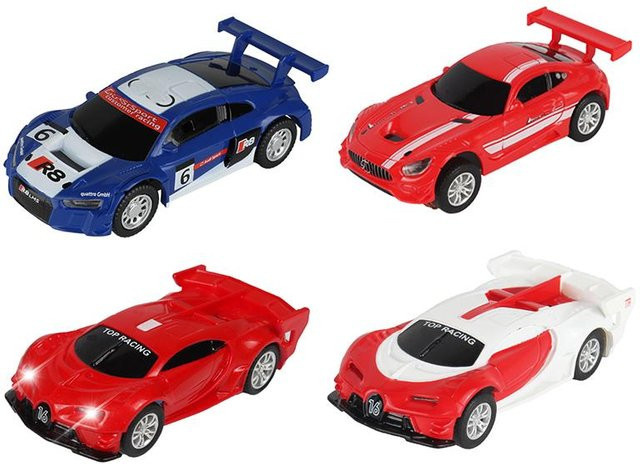 Linyi toy car Elektrische Analog-Slotcars, 1:64, Polizei, ab 7 Jahren - Bild 1