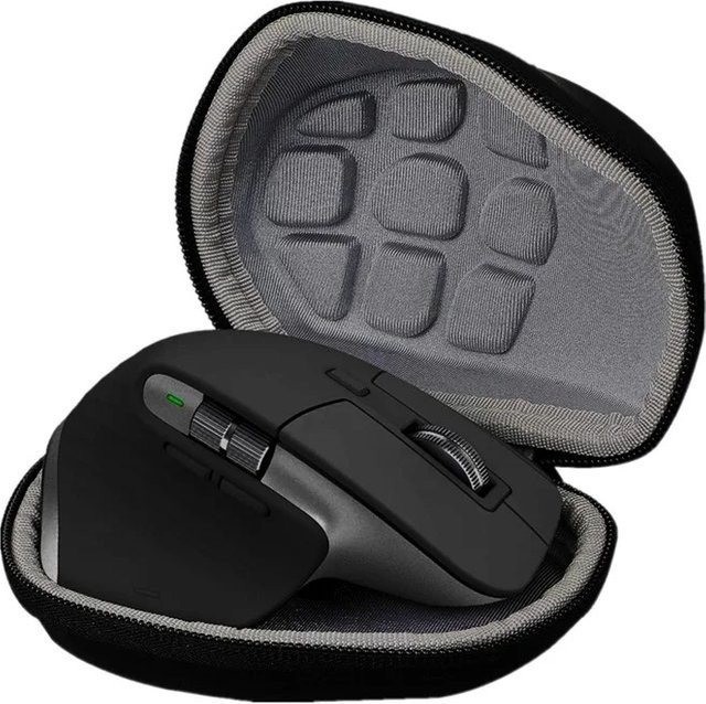 Logitech MX Master 3S Hartschalen-Mäuseetui in Schwarz, tragbare und stoßfeste Reise-Aufbewahrungstasche - Bild 1