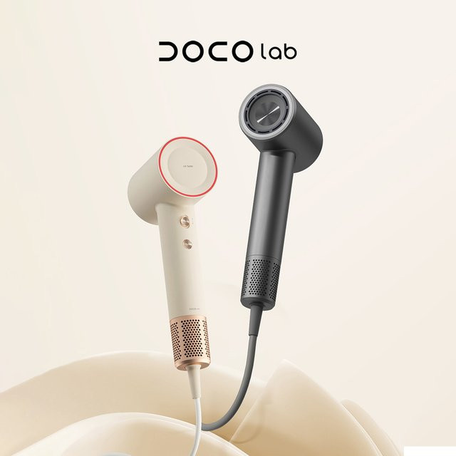 DOCO LAB Haartrockner, weiß - Bild 1
