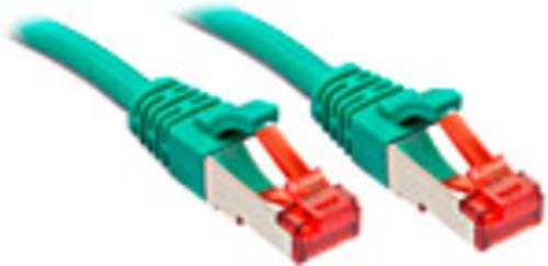 Lindy RJ45 Patchkabel CAT 6 S/FTP Ethernet LAN Grün, 5,00 m - Bild 1