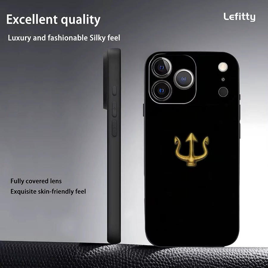 W-Werenoi Singer Logo Handyhülle für iPhone 11 bis 17 Pro Max Plus Mini in Schwarz Frosted Soft Shell - Bild 3