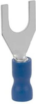 ABB Gabelkabelschuh 7TCA301320R0068 in Blau und Silber mit Kunststoffisolierung - Bild 1
