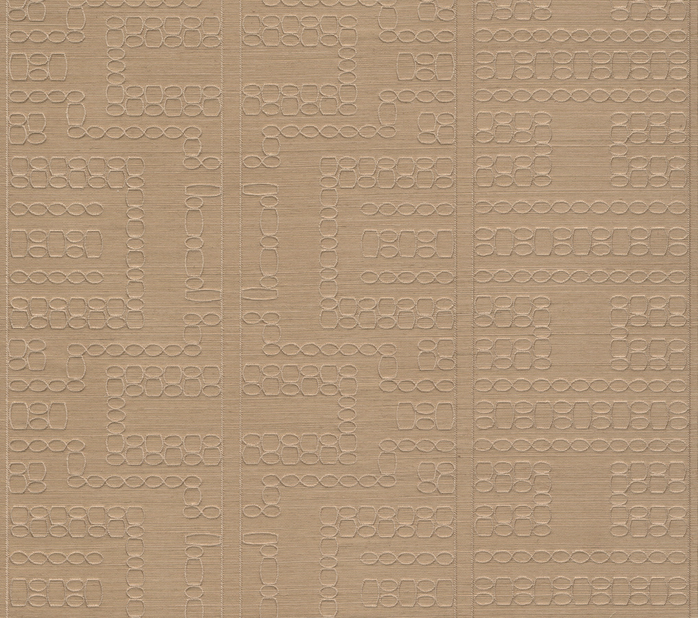 Arte Tapete Taio Blush in Pink, Beige und Gold mit geometrischem Muster aus Vlies - Bild 1