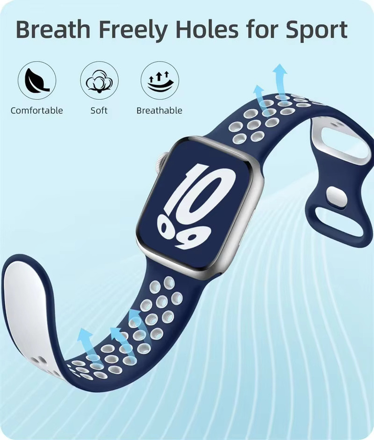 Uhrenarmband Silikon, Unisex - Bild 1