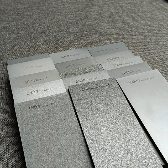 RSCHEF Diamant-Messerschärfsystem mit rutschfester Basis aus Holz - Bild 1