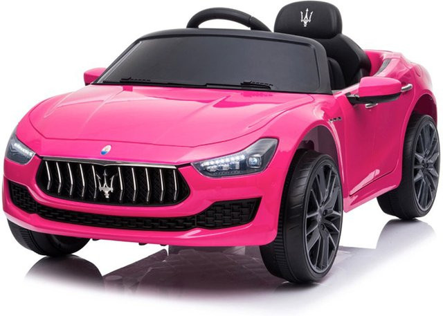 TPFLiving Maserati Ghibli Elektro-Kinderauto, pink, ab 0 Jahre - Bild 1