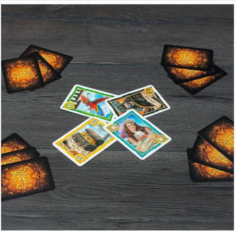 TUYUE Skull King Piraten Skelett Brettspiel Party ab 4-6 Jahren - Bild 2