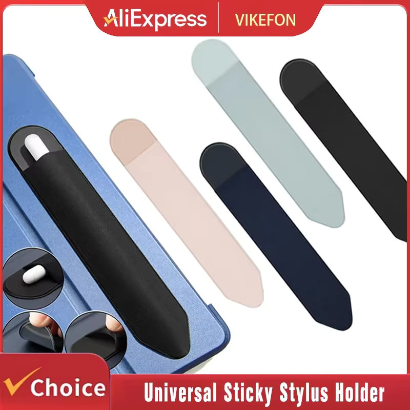 Universeller selbstklebender Stylus-Halter für Apple iPad Pencil 2 und 1, praktische Aufbewahrungstasche als Sleeve - Bild 1