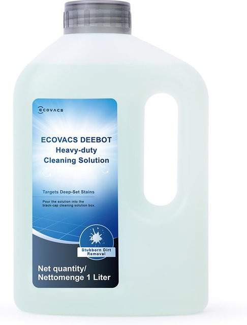 ECOVACS Deebot Extra Intensive Reinigungslösung für Roboter-Staubsauger der X11 Family, 1 l, Weiß - Bild 1