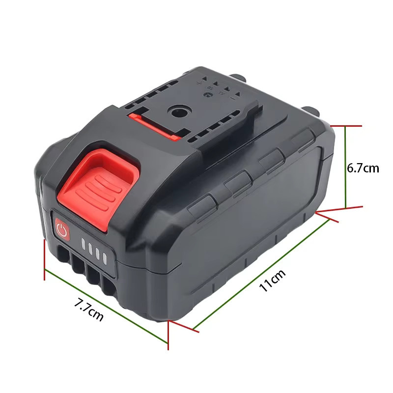 Worx Ersatzgehäuse mit Schutzplatine PCB für 10er 18650 Lithium-Ionen-Akkupacks kompatibel mit WA3572 WA3590 WA3550 WA3551 - Bild 4