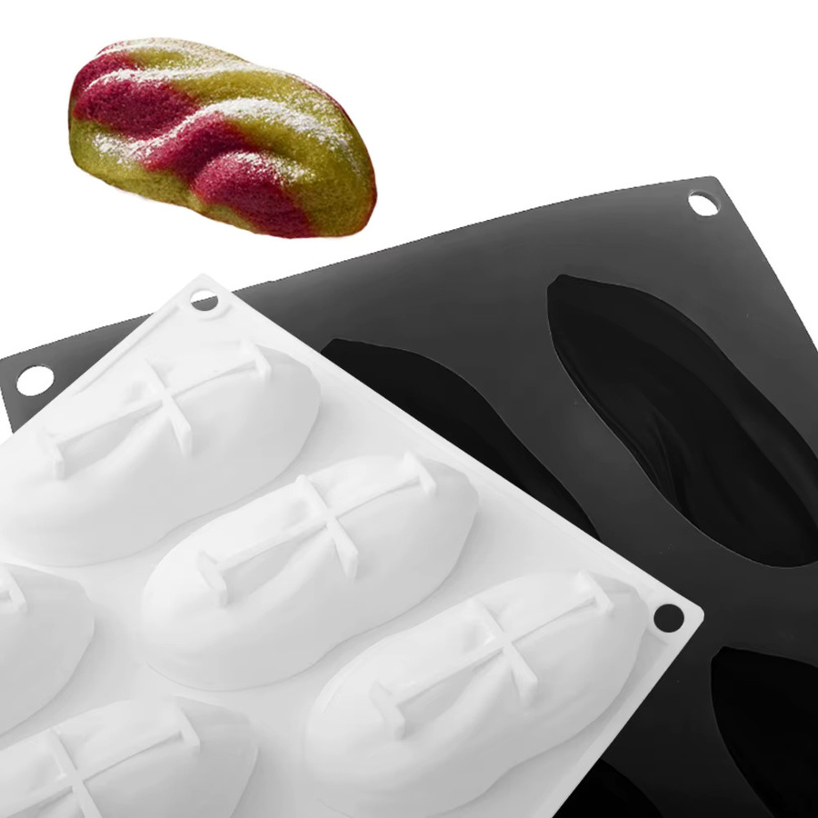 SHENHONG Silikon-Backform mit Pistazien-Design für Schokolade, Mousse oder Seife - Bild 5