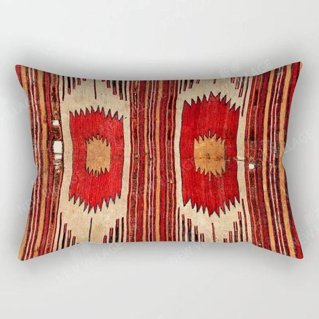 JMG Clothing Kissenbezug im Boho-Stil mit nordischem Vintage-Herbst-Design, Mehrfarbig, B/H: 50 x 30 cm - Bild 1