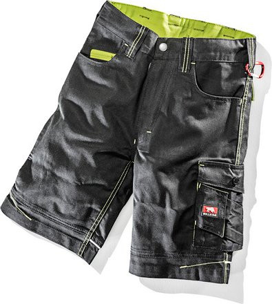 BULLSTAR Kinder-Arbeitsshort ULTRA aus Polyester-Baumwoll-Mischung in Schwarz - Bild 1