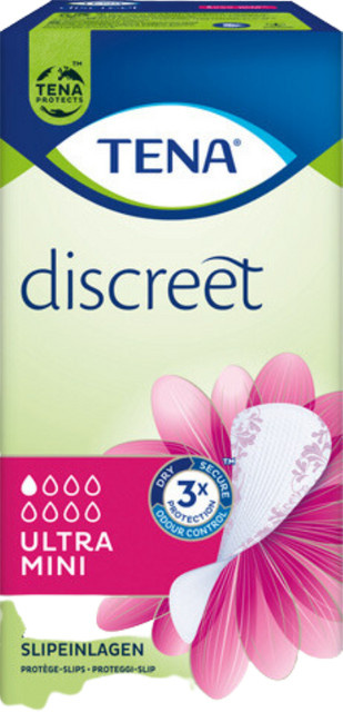 TENA Discreet Ultra Mini Slipeinlagen, Damen, 28 Stück - Bild 1