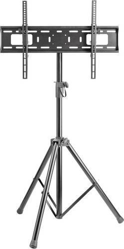 My Wall HT 10 L TV-Standfuß in Schwarz, höhenverstellbar und neigbar, Bodenständer für Fernseher von 94,0 cm bis 177,8 cm - Bild 1