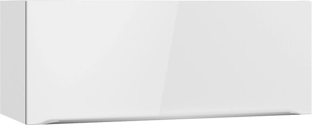 Optifit Küchen-Oberschrank Arvid986 in Weiß, modern und glänzend, B/T/H: 90 x 35,2 x 34,9 cm - Bild 1