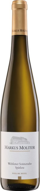 Markus Molitor Wehlener Sonnenuhr Riesling Spätlese lieblich 2022 Weißwein 0,75 l - Bild 1