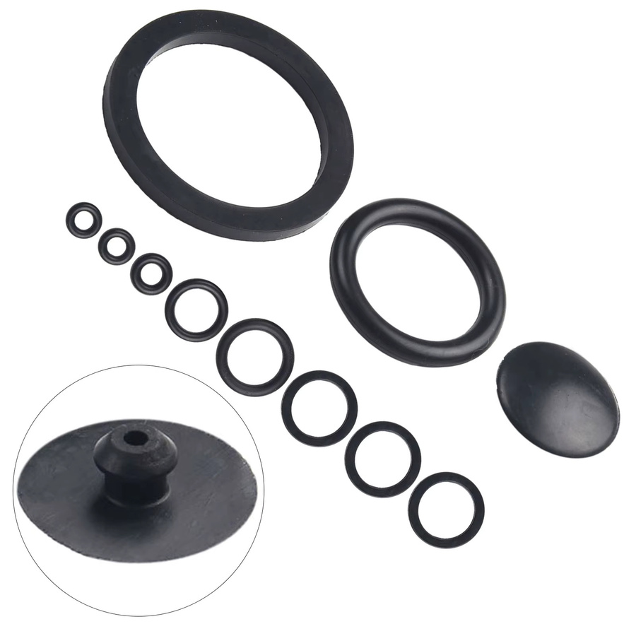 10er Set Gummidichtungen in Schwarz für Gartenspritzen mit 3l, 5l oder 8l Fassungsvermögen - Bild 3