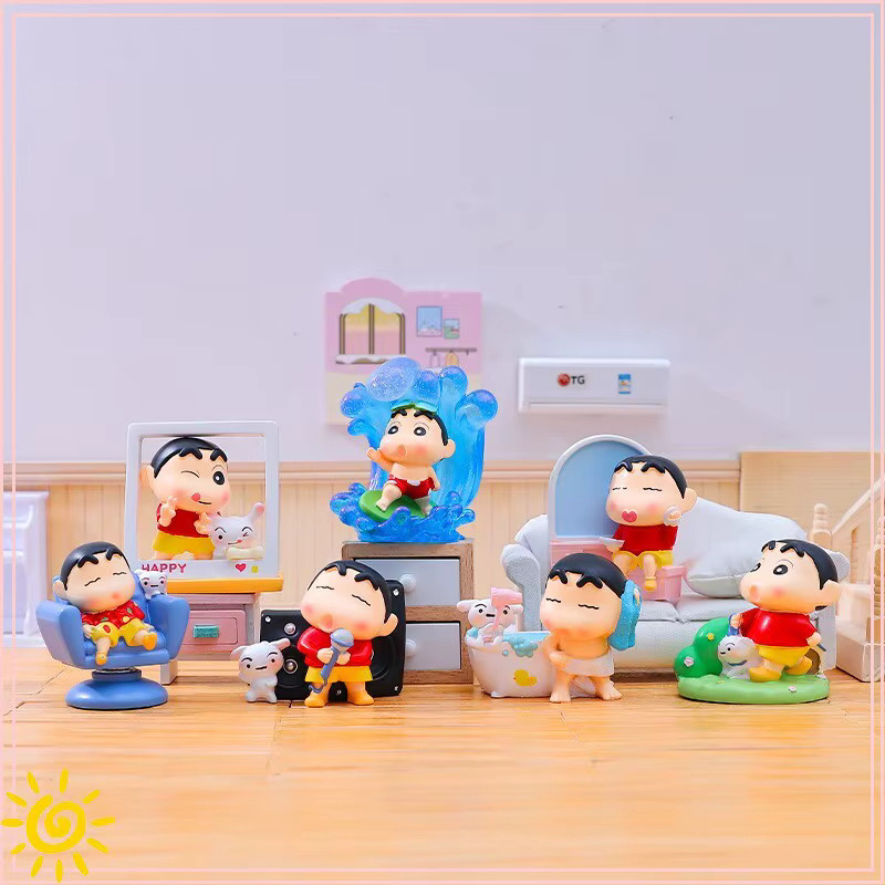 52TOYS Shin Chan Happy Picture Guide Blind Box, Anime-Accessoires, Kunststoff - Bild 1