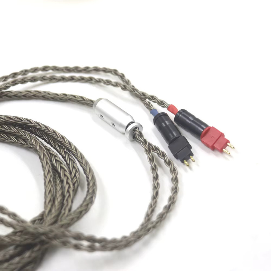 Sennheiser Upgrade Kopfhörerkabel mit 16 Core 7N OCC, 4,4mm Balanced zu 3,5mm Stereo Jack, Grau - Bild 2