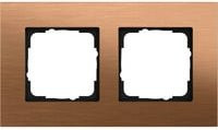Gira Abdeckrahmen 2-fach Esprit Bronze - Bild 1