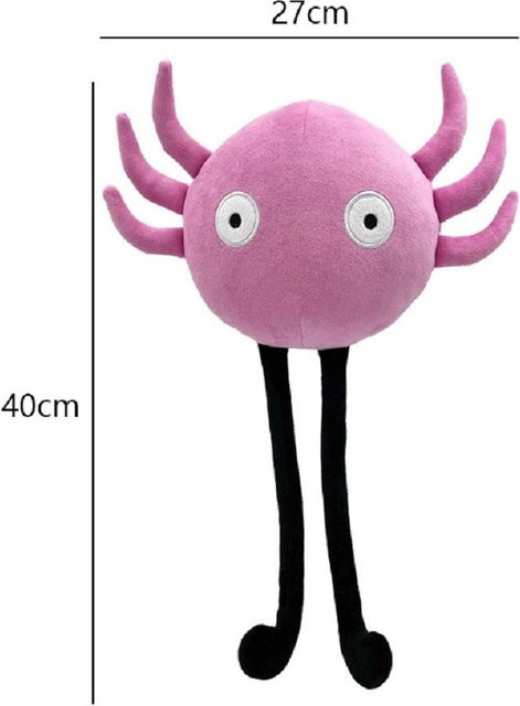 Yiran Health & Beauty Kinito Axolotl Plüschpuppe, Plüschtier, ab 14 Jahren - Bild 1