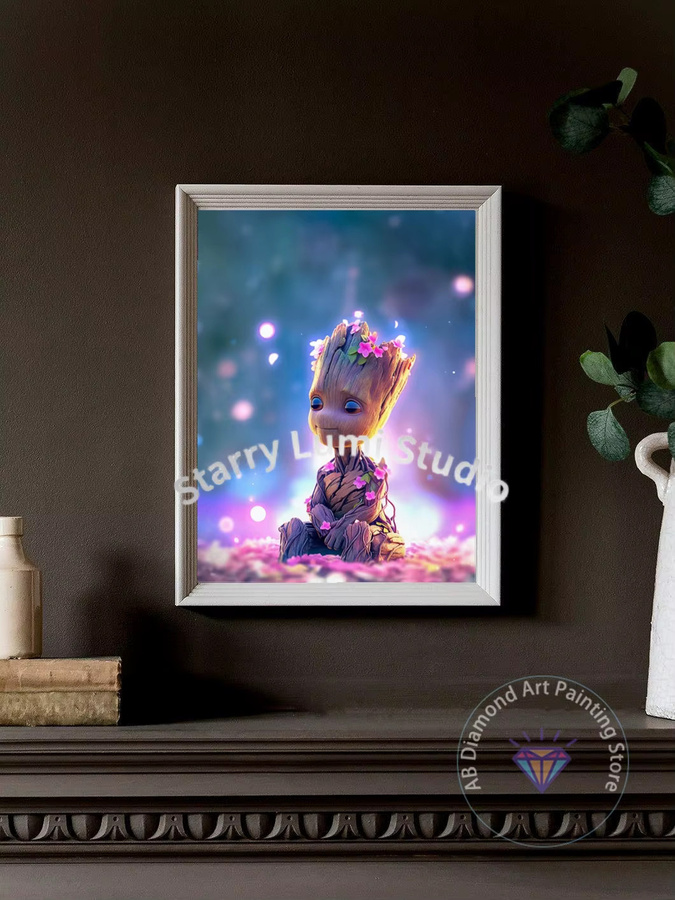 KAYOU Diamond Painting Kit Guardians of the Galaxy Groot 5D DIY Diamant-Stickerei in Multicolour - Bild 2