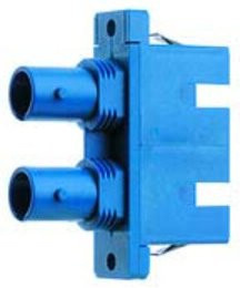 Telegärtner ST/SC-Dupl.Adapter MM+SM Blau 100007264 - Bild 1
