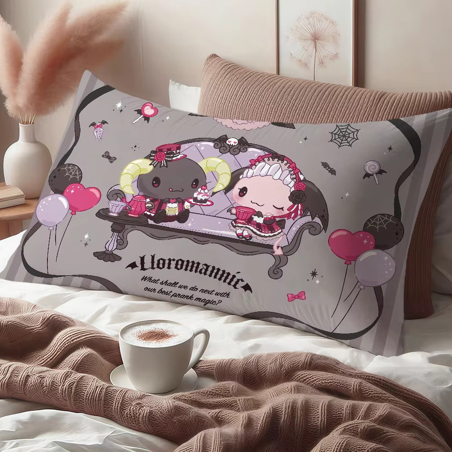 Sanrio Lloromannic Kissenbezug Multicolor Cartoon-Design für Sofa und Wohnzimmer - Bild 4