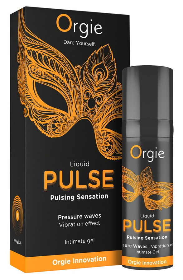 Orgie Liquid Pulse Stimulationsgel, Ice-Caramel-Aroma - Bild 2