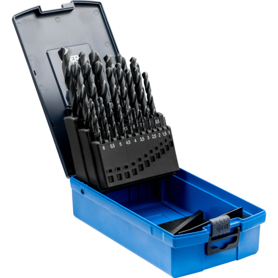 PFERD Spiralbohrer-Set STEEL HSSG N DIN 338 universal, 25-teilig - Bild 2