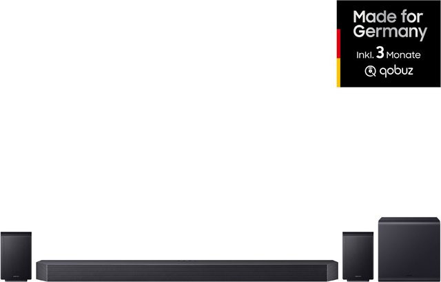 Samsung Q-Serie Soundbar HW-Q995GH 11.1.4-Kanal mit Subwoofer und Rücklautsprechern in Schwarz - Bild 1