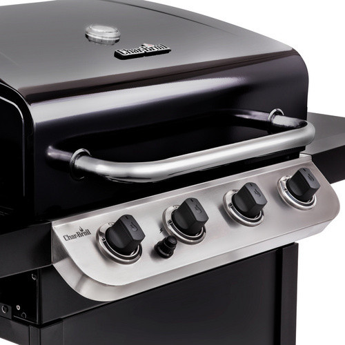 Char-Broil Gasgrill Convective 410 B mit Unterschrank in Schwarz mit Grillfläche: 65 x 47 cm, Warmhalterist und Thermometer - Bild 3