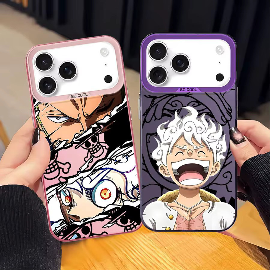 One Piece Ruffy und Zoro Handyhülle für iPhone 11 bis iPhone 17 Pro Max in Multicolour - Bild 3