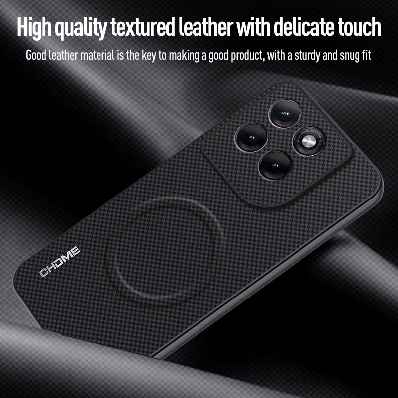 EUCAGR Magnetische Handyhülle für Motorola Moto Edge 70 Fusion, Edge 70 Pro und Edge 70 Ultra, Stoßfeste Rückseite, Orange - Bild 1